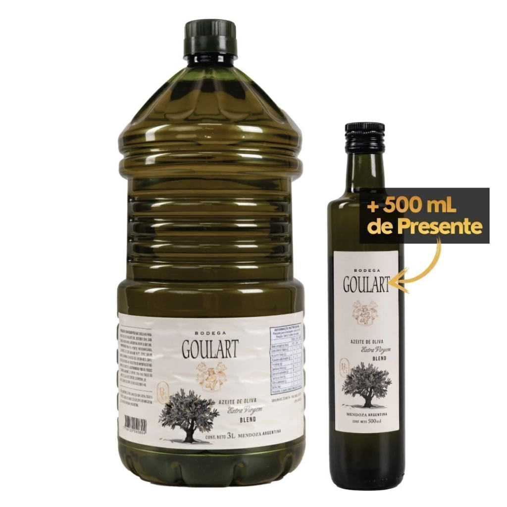 Azeite Premium Argentino Goulart Vinhos – Extra Virgem Blend 3L