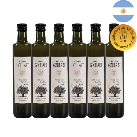 Kit Azeite Premium Argentino Goulart Vinhos – Extra Virgem Blend 500ml