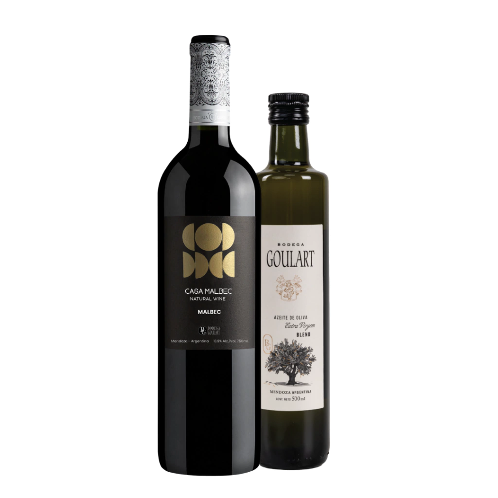 Vinho Malbec Natural Wine Argentino Tinto Casa Malbec 750 ml