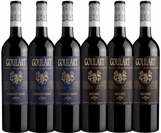 Kit 3 Garrafas - Goulart Winemaker's Limited Edition Uco - 4.1 Vivino