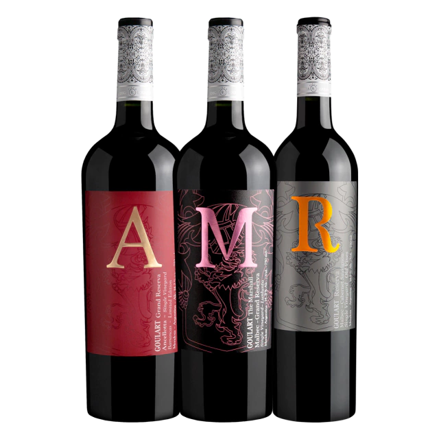 Kit 3 Garrafas - A • M • R – Essência de Mendoza