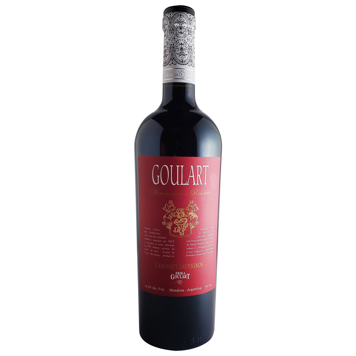Vinho Cabernet Franc Argentino Tinto Goulart Winemaker's Limited Edition Uco 750 ml